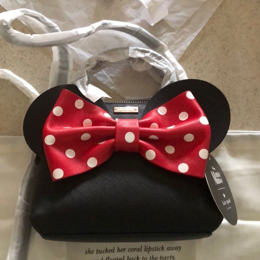 Kate Spade Minnie Mouse Mini Maise Crossbody Bag - Picture 3 of 8